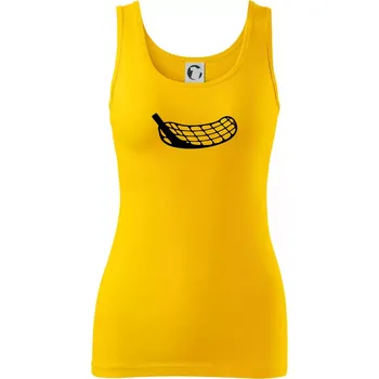 Dámské tričko Florbalová čepel - Dámské tílko - L ( Žlutá )