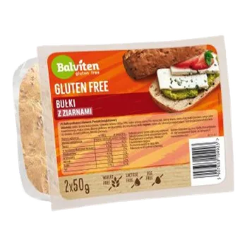 Cukrovinka BALVITEN - Housky CEREÁLNÍ, podlouhlé, bez lepku 2x50g, (ct15)