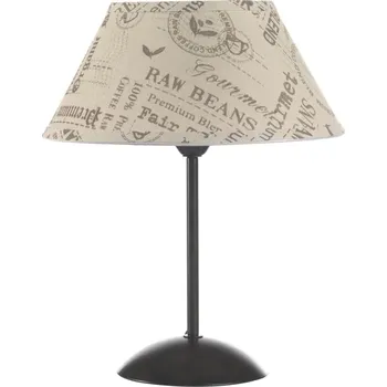 Lampička ONLI - Stolní lampa MAIDA 1xE27/15W/230V 38 cm hnědá