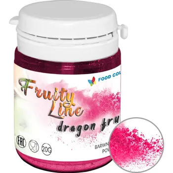 CZ distribuce Přírodní prášková barva Food Colours FruityLine (20 g) Dragon Fruit ▹