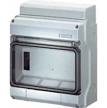 Rozvaděč Rozvodnice modulární hermetická 1x9 nástěnná 1000V IP65 Hensel KV PC 810