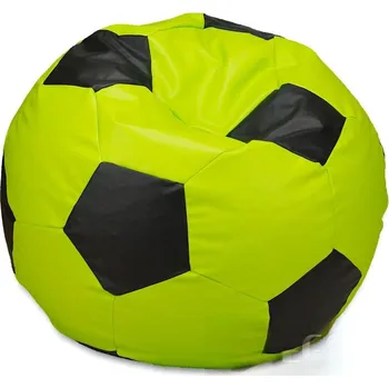 Taburet Sedací vak - míč 80 cm - zelená + černá