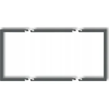 Dvojitý Rámeček Karlik šedý