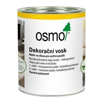 barva a nátěr na dřevo Osmo 3102 Dekorační vosk transparentní Buk pařený 0,375 l
