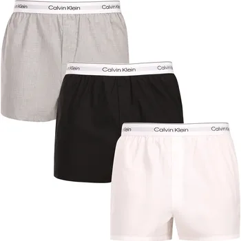 Trenýrky Calvin Klein 3PACK pánské trenky vícebarevné XXXL
