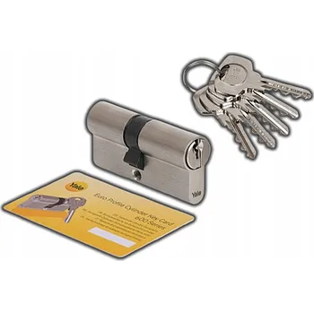 Vložka do dveří VLOŽKA DO ZÁMKU DVEŘÍ YALE TŘÍDA 6D SATÉN, 5 KLÍČŮ, 30/40