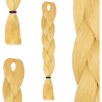 Příčesek Syntetické blond vlasové pásy Althair