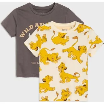 Sinsay - Sada 2&nbsp;triček The Lion King - šedá - 813AC-90X - 813AC-90X-98