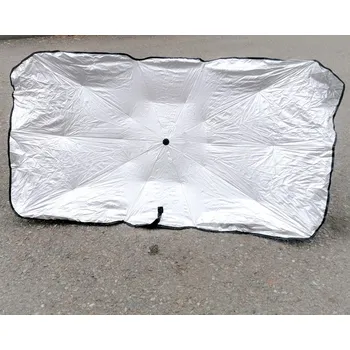 Stínítko do auta Vnitřní sluneční clona 125x65cm na čelní skla