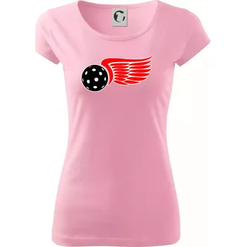 Dámské tričko Okřídlený míček - Dámské triko Pure - XS ( Růžová )