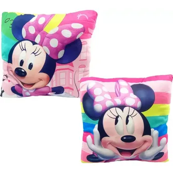 Dekorativní polštářek Dětský dekorační polštář Minnie 40x40 cm Setino