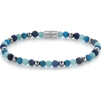 Náramek Rebel & Rose dámský náramek Blue Summer Vibes 4mm Velikost: XS