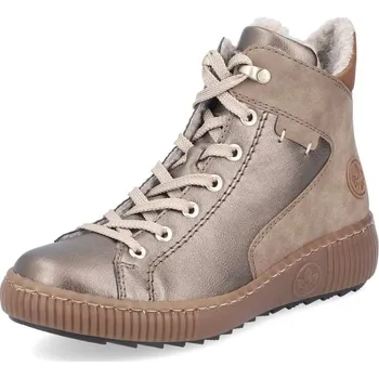 Dámská obuv Dámská kotníková obuv RIEKER Z6614-90 béžová W5 42