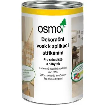 barva a nátěr na dřevo Osmo 3086 PDekorační vosk k aplikaci stříkáním lesklý 1 l