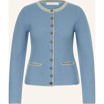 Johann & Johanna Dámská Pletená Kazajka, modrá, 38