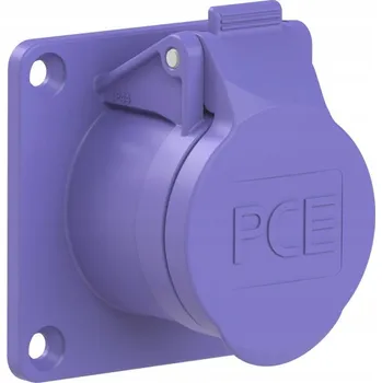 Elektrická zásuvka Zásuvka panelová 16A 2P 24V typ 362 50/60Hz PCE FIALOVÁ CEE 362V