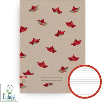 Sešit Školní sešit 444 EKO, A4, 40 listů, linka