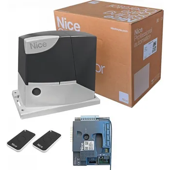 Pohon brány NICE ROAD-400 pohon pro posuvné brány (pohon,jednotka,2x ovladač)