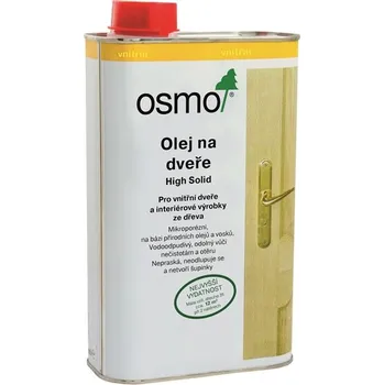 Stavební chemie Osmo 3033 Olej na dveře Naturel 1 l
