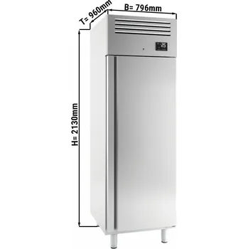 Lednice G.Gastro Pekárenská lednice (EN 80x60) - s 1 dveřmi