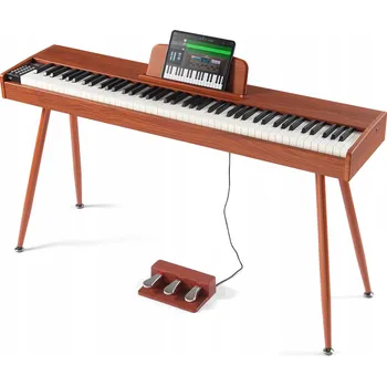 Digitální piano s 88 klávesami, duální klaviatura, MIDI a Bluetooth