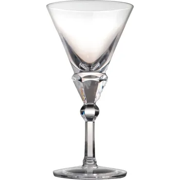 Sklenice Broušená sklenice, Glamour Crystal, 125 ml, 6 ks