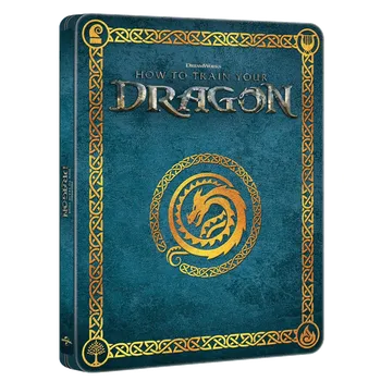 Blu-ray film Jak vycvičit draka (4k Ultra HD Blu-ray + Blu-ray, Steelbook) 4k, Steelbook, bez CZ