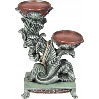 Svícen Svícen kandelábr Goliat 27 cm na 2 svíčky