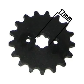 Dětská tříkolka Primární ozubené kolečko, typ02 (428H,16z,17mm)