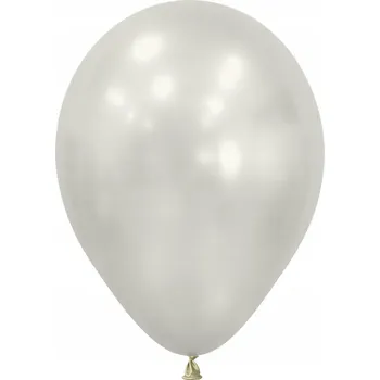 Balónek Latexové balónky Sempertex Silk Oyster White, 12 cm, 50 Ks.