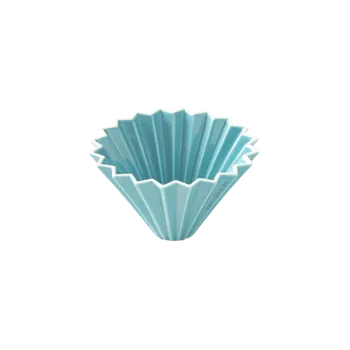 Kávovar Origami keramický dripper S tyrkysový