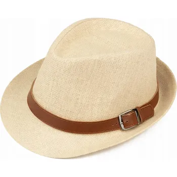 Klobouk Alessio slaměný klobouk béžový velikost 58