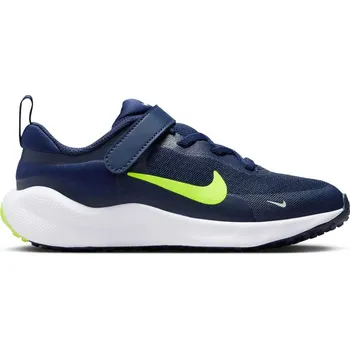 Pánské tenisky Chlapecká sportovní obuv (tréninková) NIKE-Revolution 7 K midnight navy/volt tint/white Modrá 29,5