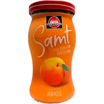 SCHWARTAU SAMT Aprikose - ovocný džem s meruňkami - 270g