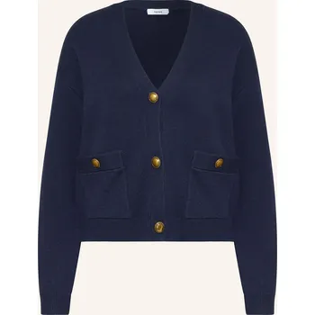 Dámský svetr Reiss Dámský Pletený Kabátek Mila, tmavě modrá, 40