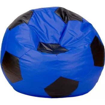 Taburet Sedací vak - míč 70 cm - modrá + černá