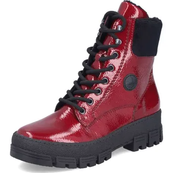 Dámské kozačky Dámská kotníková obuv RIEKER Y0220-33 červená W5 43