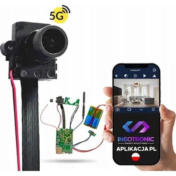 IP kamera Ineotronic MINI KAMERA IP055 IR WIFI 5GHZ Full HD (1920 x 1080), SD/VGA (640 x 480)