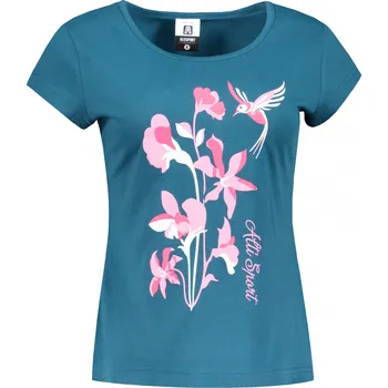 Dámská móda Dámské triko ALTISPORT ALW191122 PETROLEJOVÁ S