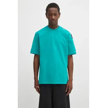 Pánské tričko Bavlněné tričko adidas Originals EQT Tee, M, tyrkysová, 67X