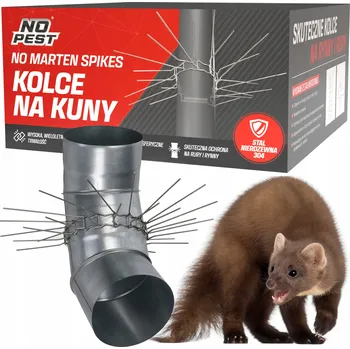Odpuzovač zvířat Hroty proti kočkám, kunám No-Pest