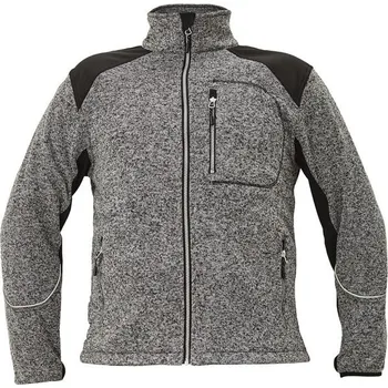 Pánská mikina Cerva Pánská pletená mikina BOYER - Šedá | 5XL