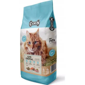 Krmivo pro kočku Suché Krmivo pro kočky Canun Terra Cats Cocktail pro dospělé kočky 4 kg