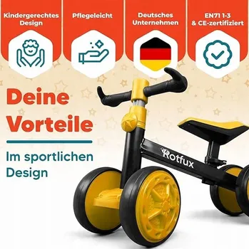 Dětské vozidlo Dětské ODRÁŽEDLO S DÍTĚTEM ODRÁŽEDLO 12 M