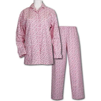 Dámské noční prádlo LUIZ Dámské flanelové pyžamo Andrea 66 Velikost: KONF40