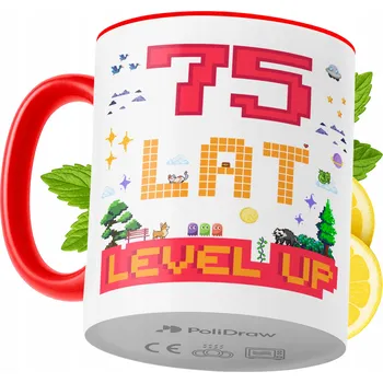 Hrnek Polidraw Hrnek Polidraw Narozeniny75 keramika 330 ml