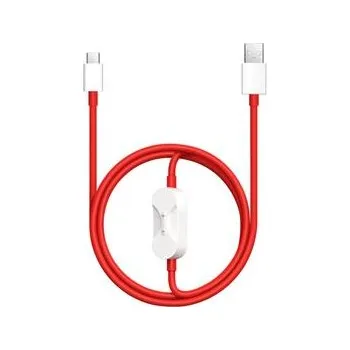 Datový kabel OnePlus SUPERVOOC 2v1 Datový Kabel 8A 1,2m Red