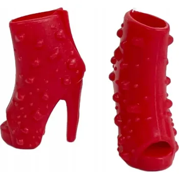 Doplněk pro panenku DÁMSKÉ BOTY MINIATURNÍ PRO PANENKU BARBIE 28-30 cm LODIČKY NA PODPATKU