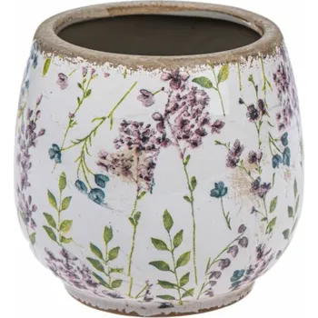 Obal na květináč Casa de Engel Home Keramický obal na květináč, 2/18 Fialová UNI (2867020)