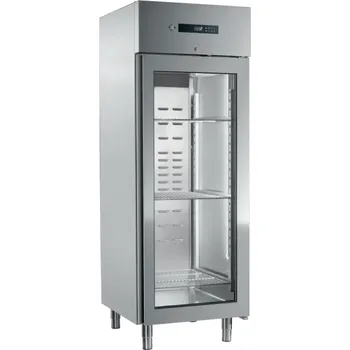 Chladicí skříň 700 l prosklená + S (se sterilizátorem) ENR 700 G S RM GASTRO